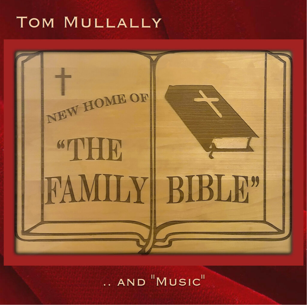 Tom Mullally_"The Family Bible" and "Music" cover