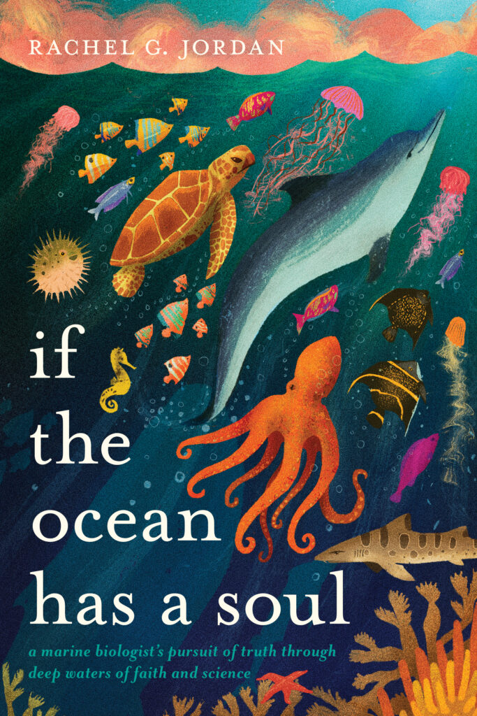 Rachel Jordan's "if the ocean has a soul" book cover.